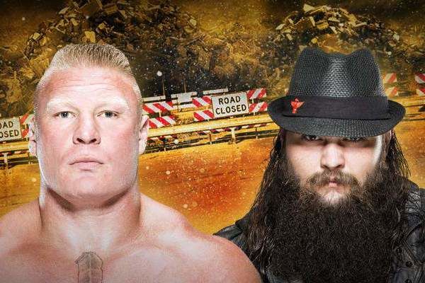 Bray Wyatt Brock Lesnar Roadblock