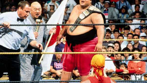 WrestleMania 9 farce Yokozuna Hulk Hogan
