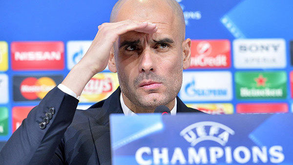 Pep Guardiola Champions League