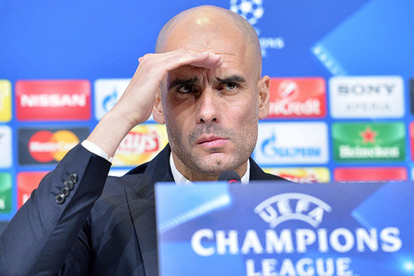 Pep Guardiola Champions League