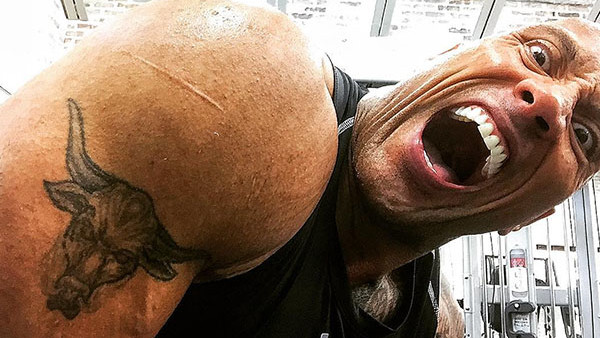 The Rock Instagram