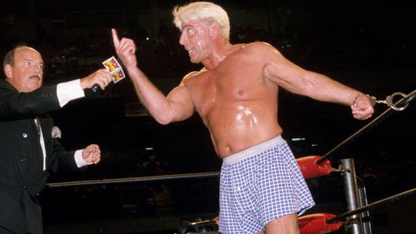 Ric Flair boxer shorts WCW Nitro 1998