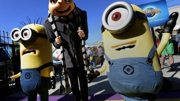 Despicable Me Minion Mayhem Universal Studios Hollywood