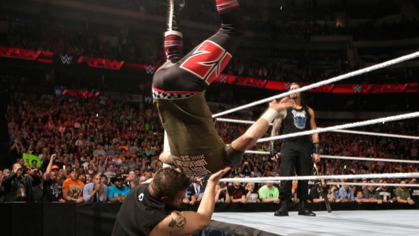 Sami Zayn Tope Kevin Owens Post-WrestleMania Raw
