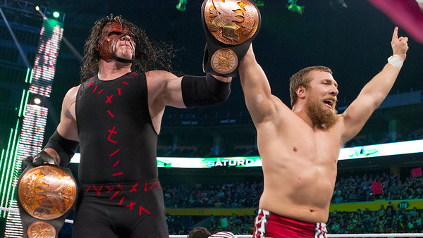 Kane Daniel Bryan Team Hell No Tag Team Champions