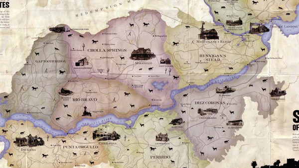 Red Dead Redemption 2 leaked map appears to be genuine