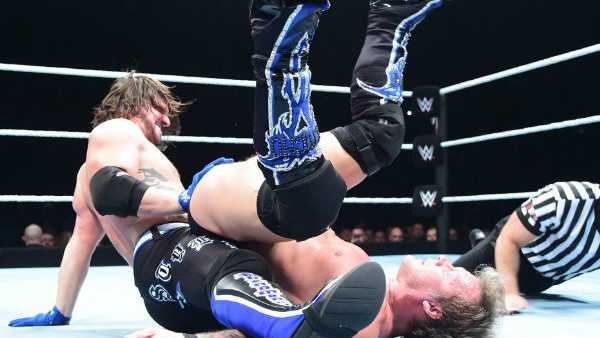 aj styles chris jericho