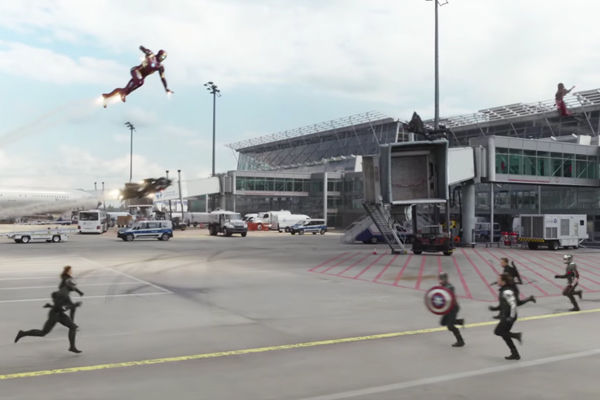 Captain America Civil War Airport Battle Part 4 Captain America: Civil War - 10 Most Hyped Moments