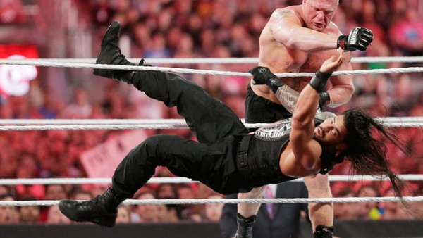 brock lesnar roman reigns