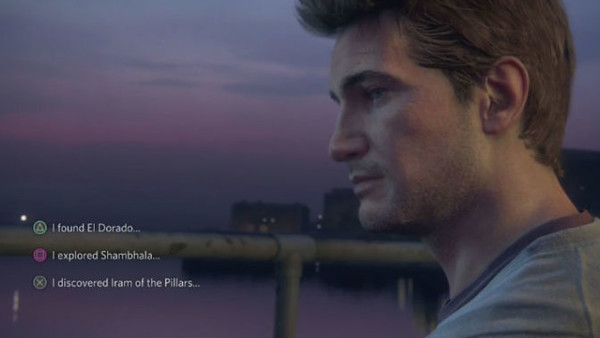 uncharted 4 dialogue options choices