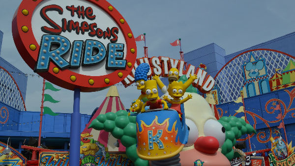 The Simpsons Ride Universal Hollywood