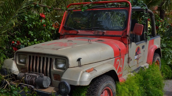 Jurassic Park Jeep Universal Studios Hollywood