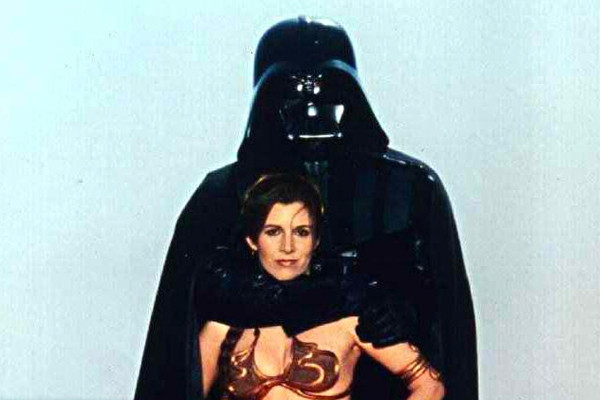 princess leia in gold