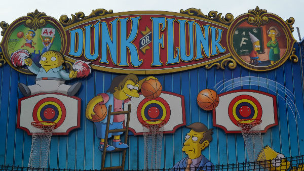 Dunk or Flunk Universal Hollywood