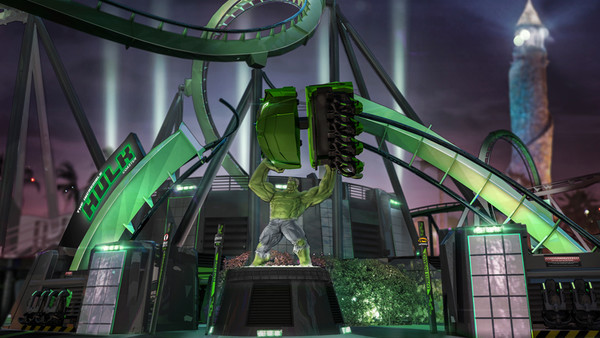 The Incredible Hulk Coaster Universal Orlando