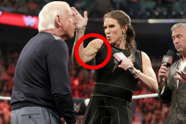 Stephanie Mcmahon Ric Flair Slap