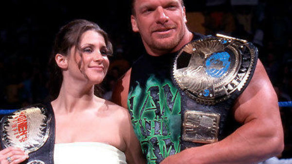 Triple H Wwe Champion Stephanie Mcmahon Womens