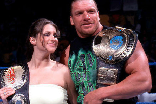 Triple H Wwe Champion Stephanie Mcmahon Womens