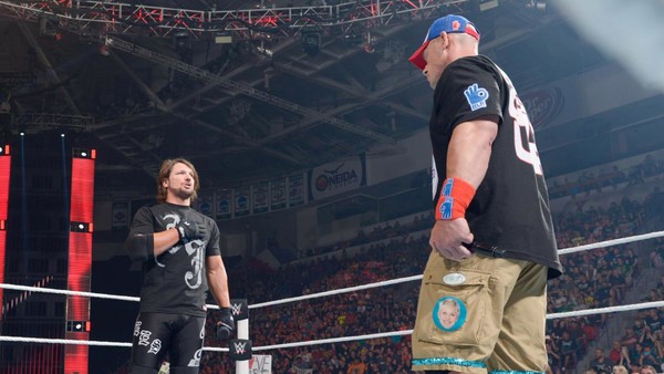 john cena aj styles