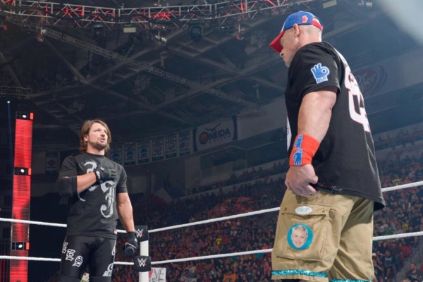 john cena aj styles