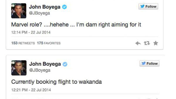 John Boyega Tweets