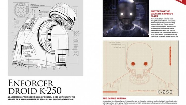 Star Wars Rogue One Visual Guide k-250 