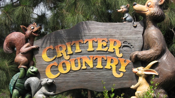 Disneyland CritterCountry Sign