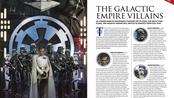 Star Wars Rogue One Visual Guide Imperials Mendelsohn