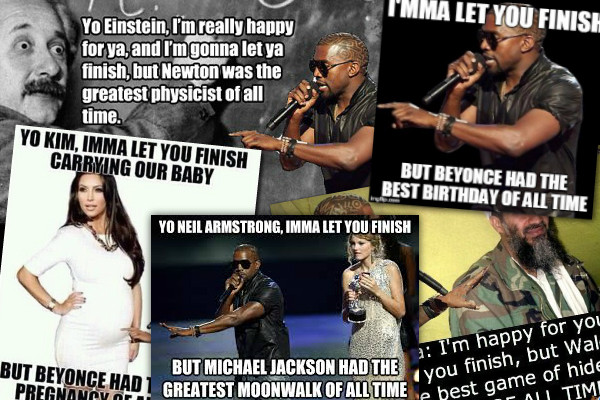 Kanye Memes Imma Let You Finish