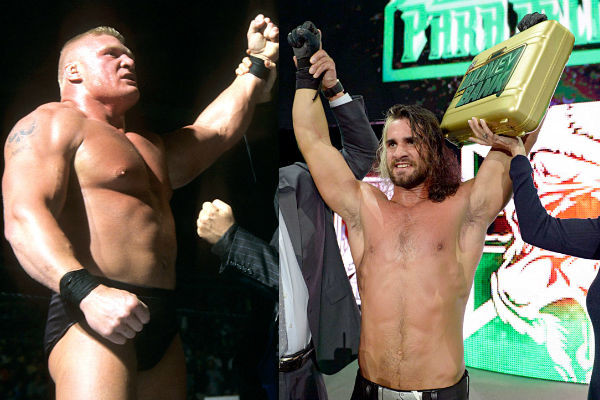 Brock Lesnar Seth Rollins