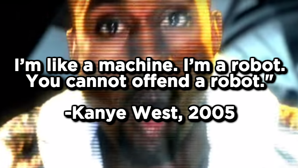 kanye west robot