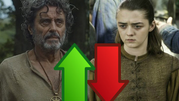 Game Of Thrones Ian McShane Septon Ray Arya Stark