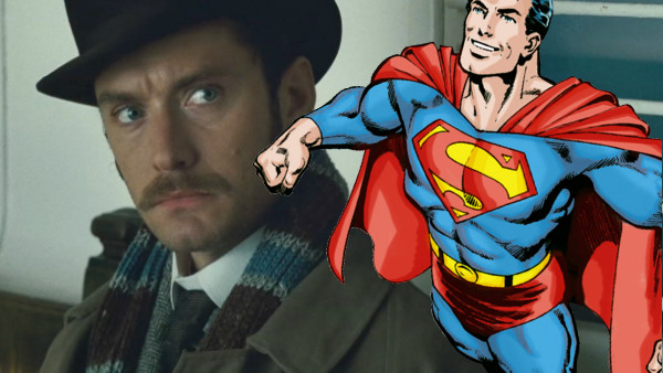 Jude Law Watson Sherlock Holmes Superman
