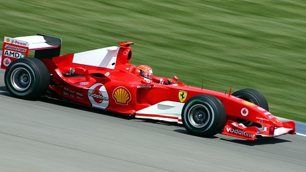 Michael Schumacher Ferrari 2004