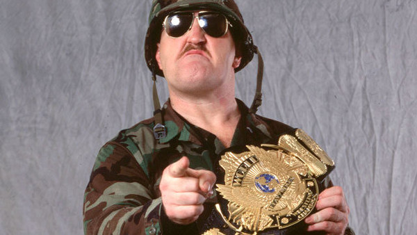 Sgt Slaughter WWE Champion