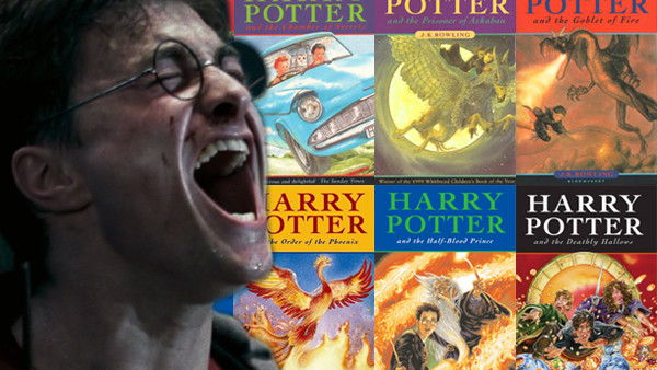 Harry Potter Books Scream