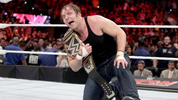 dean ambrose wwe champion