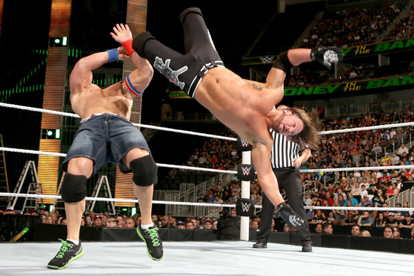 WWE Money In The Bank 2016 AJ Styles John Cena
