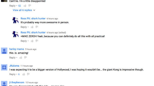 Skull Island Reign Of Kong Youtube Comments