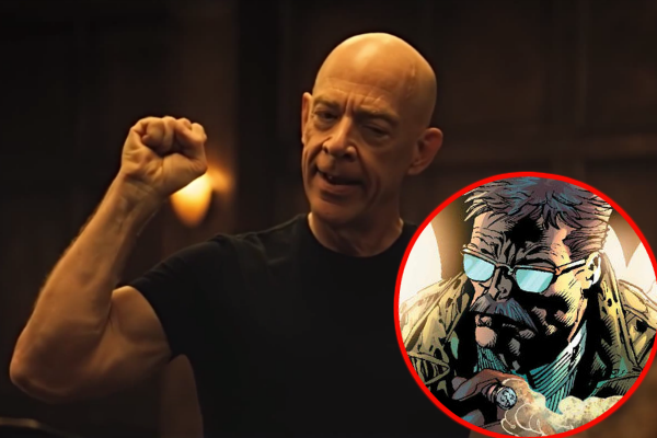 J.K. Simmons Fletcher Whiplash Commissioner Gordon 