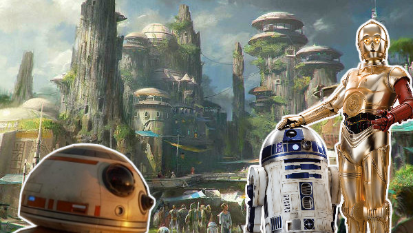 Disney Star Wars Land Droids