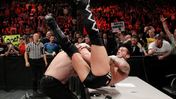 Kane CM Punk Royal Rumble 2014