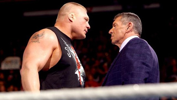 brock lesnar vince mcmahon