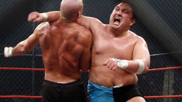 Samoa Joe Kurt Angle Lockdown 2008