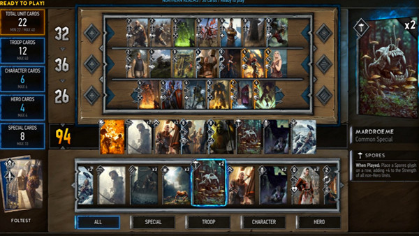 Gwent card game