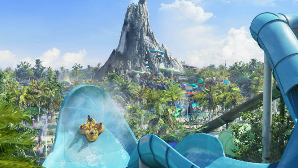 Universal Orlando Volcano Bay Raft