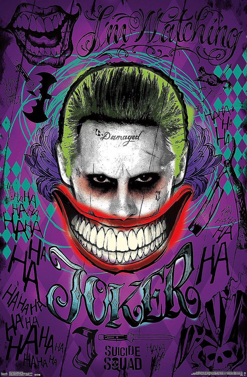 Suicide Squad You Re Really Going To Want This Joker Poster