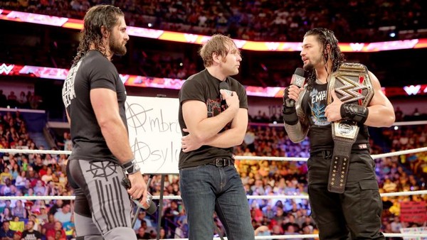 roman reigns dean ambrose seth rollins