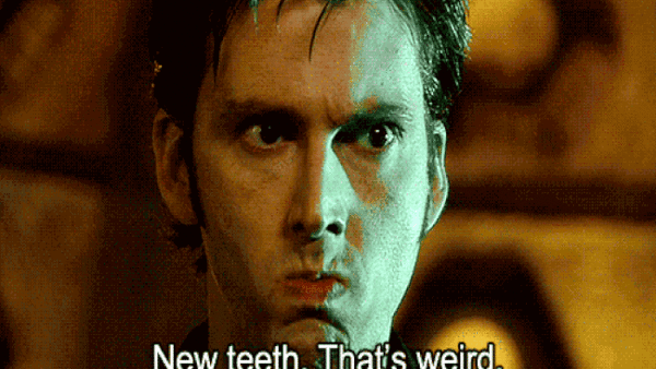 new teeth doctor who