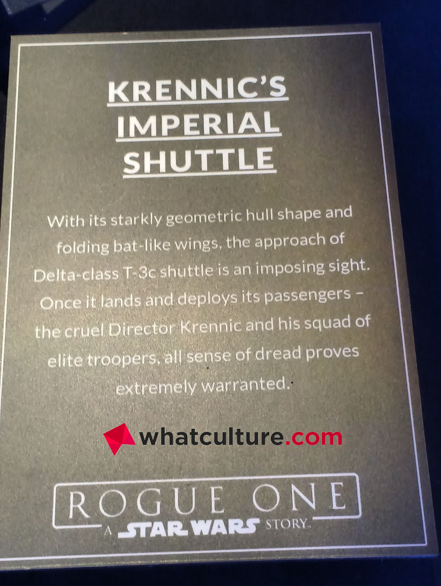 Star Wars Rogue One Director Krennic s Shuttle Revealed At